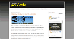 Desktop Screenshot of informegeracao.com