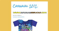 Desktop Screenshot of carnaval.informegeracao.com